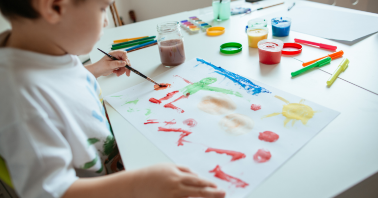 Left-handed kids using the right school supplies like scissors and rulers at school